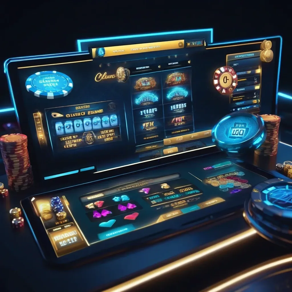 Casino Interface Render